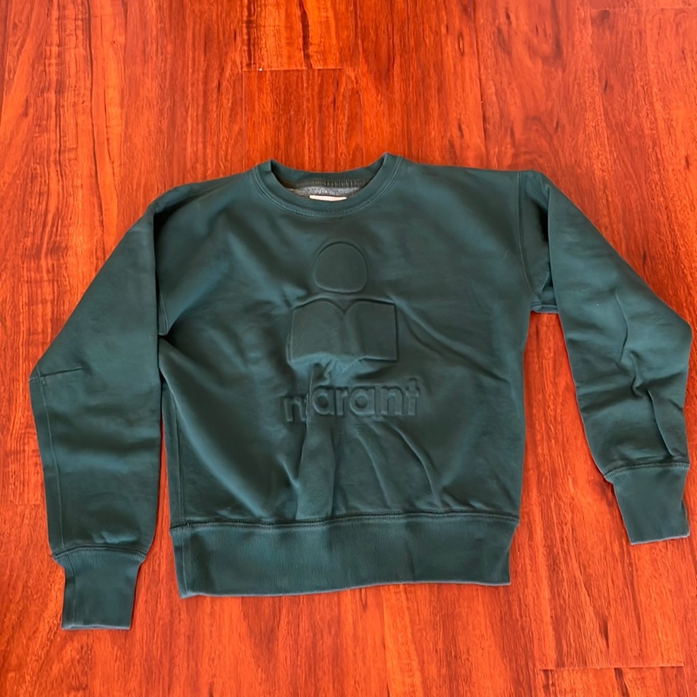 Isabel Marant green sweatshirt. Size 34